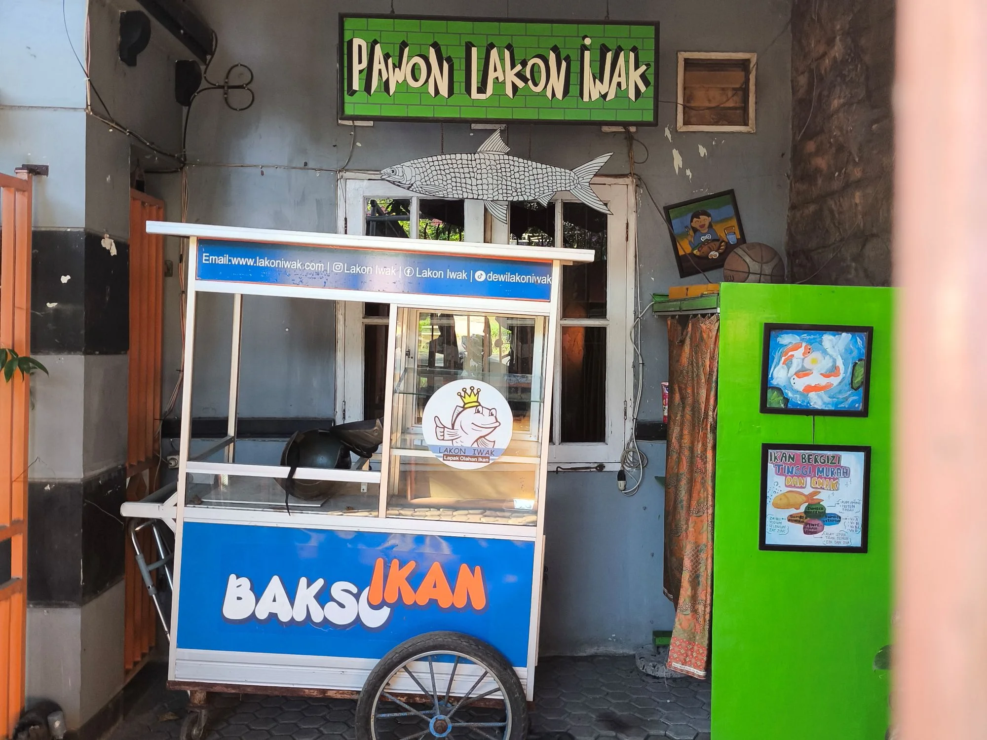 Ibu Susanti Dewi & Kelas Dapur Lakon Iwak